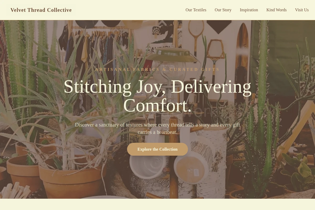 fabric Gift Shop