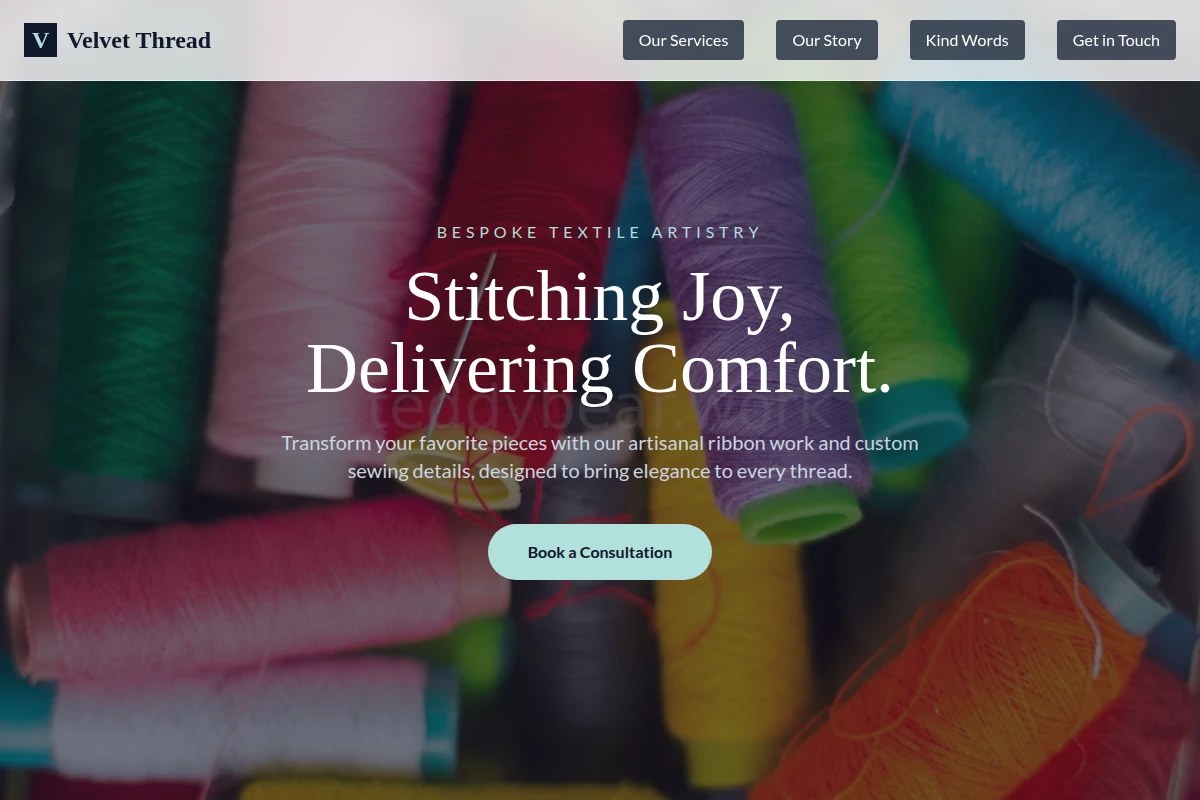 ribbon Sewing