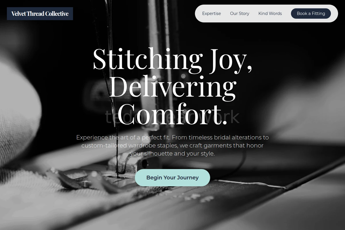 bespoke Sewing