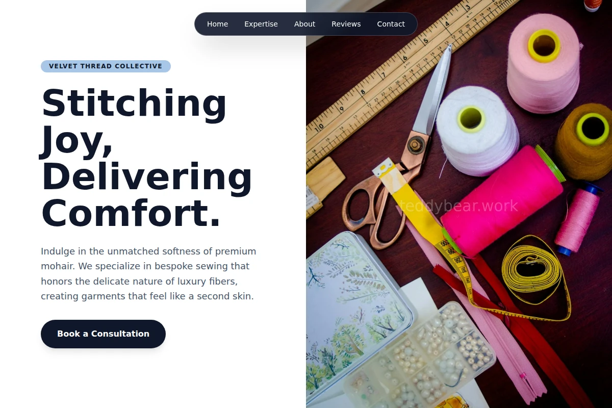 mohair Sewing
