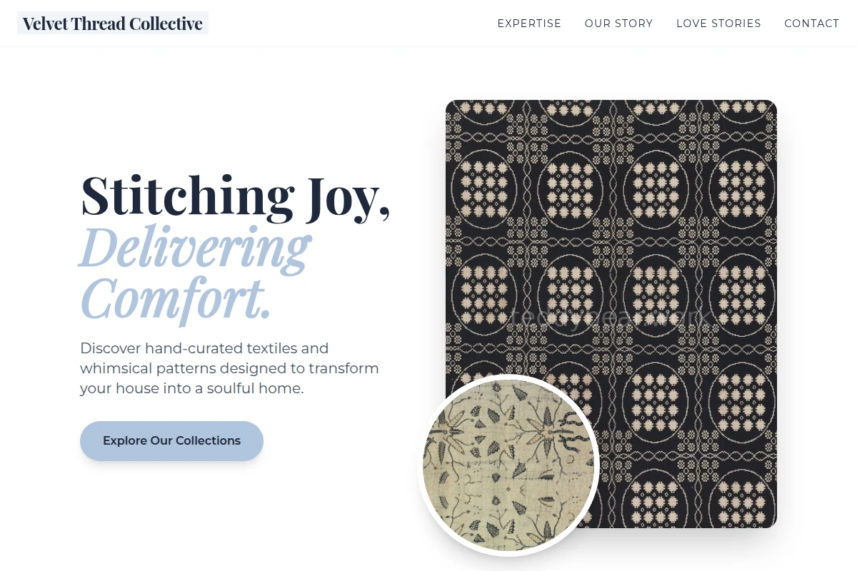 whimsical Textile Design
