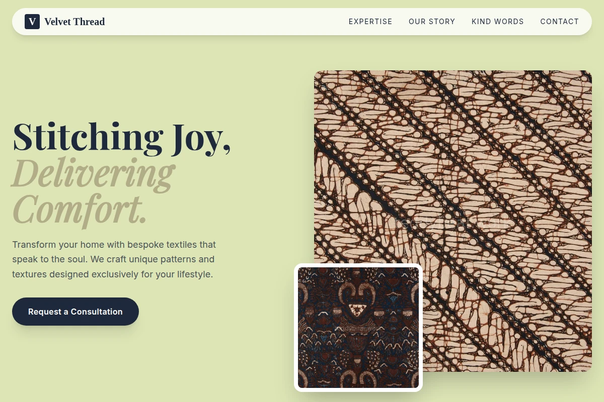 thread Textile Design