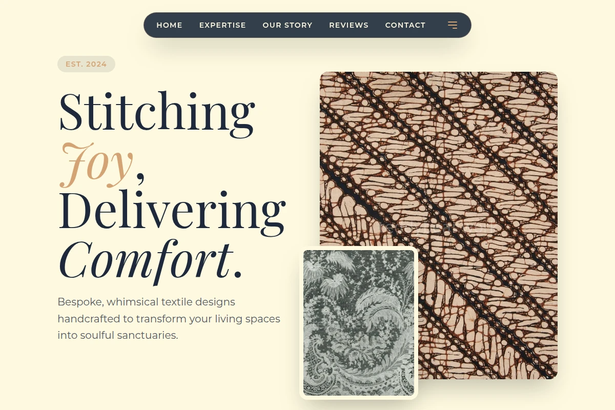 whimsical Textile Design