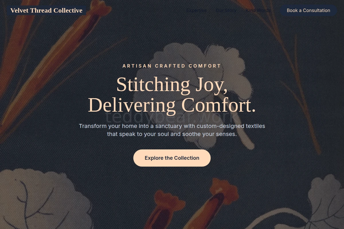 plush Textile Design