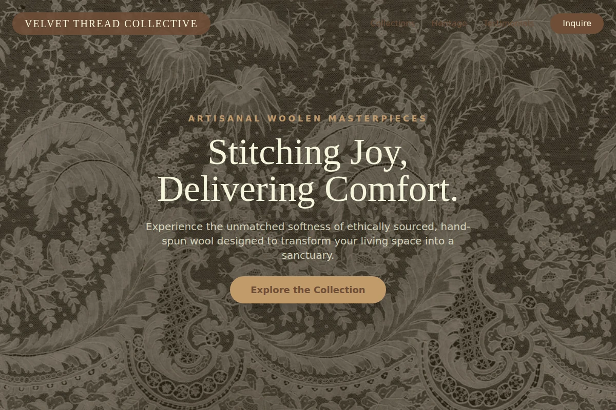 wool Textile Design
